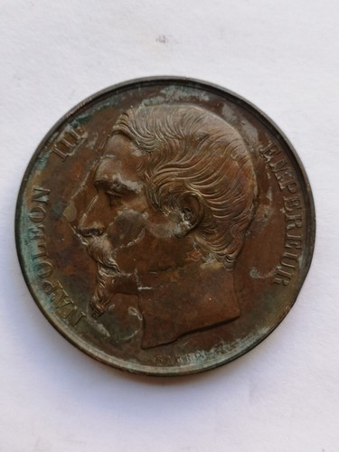 Second empire copper medal - empire,