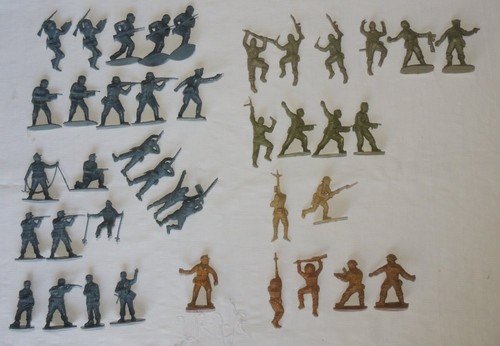 Lot soldats ww2 allemands - 40,
