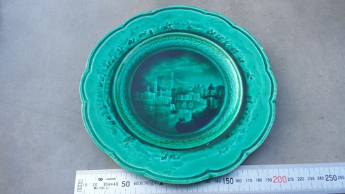 Ancienne assiette émaux - assiette,