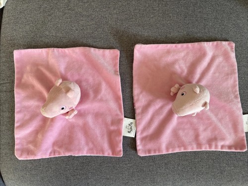 Lot doudous plat rose - 2,