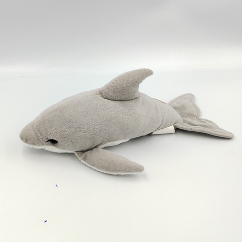 Peluche dauphin gris - , blanc