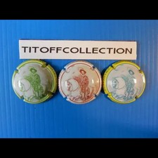 La série de 3 capsules de champagne goutorbe henri  (juin 2025)