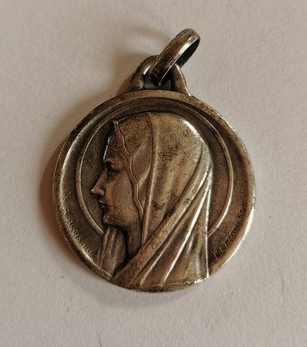 Médaille bronze vierge - en,