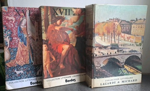Lagarde michard 3 volumes - &,