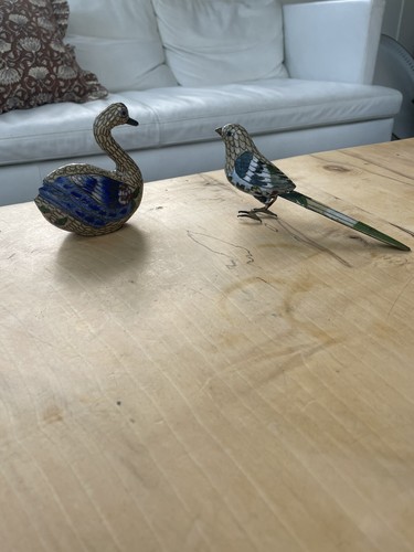 Anciens oiseaux bronze - oiseaux,