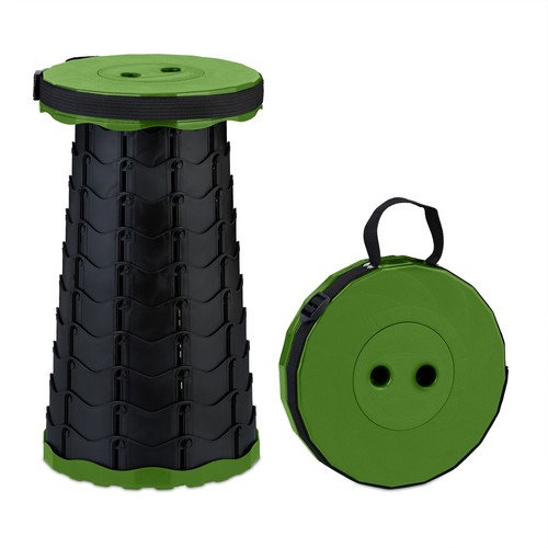 Tabouret télescopique pliant