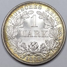 Rare UNC Monnaie Argent, 1