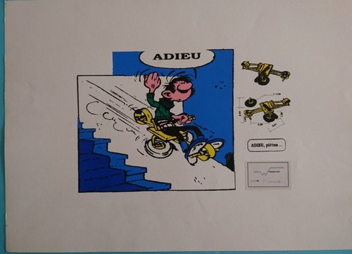 Franquin rare serigraphie - rare,