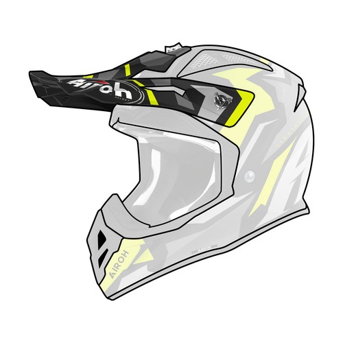 Frontal casque airoh aviateur - frontal,