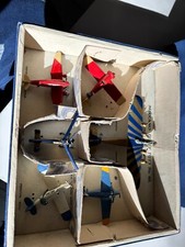 Meccano Dinky Toys n° 60 version 1934 / 35 - coffret 5 aeroplanes + 1 autogiro