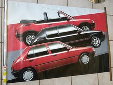 Affiche Peugeot 205 GTI 1,9