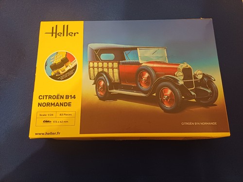 Maquette heller citroën - heller, 1/24
