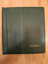Album Leuchtturm Autriche vert Années 1945 à 1984 complètes + pochettes à partir