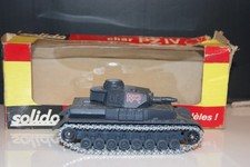 MAQUETTE SOLIDO  CHAR PANZER IV N°237 dans sa boite d'origine