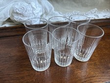 Série de 6 petits verres