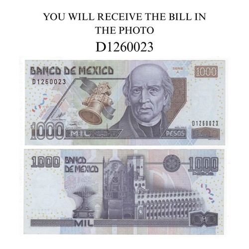 1000 pesos mexico bill - 1000,