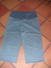pantalon   pantacourt jean  de grossesse  taille 42 marque colline  