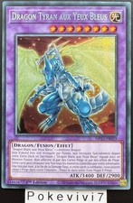 Carte YU-GI-OH! DRAGON TYRAN AUX YEUX BLEUS MP23-FR019 Secret Rare NEUF