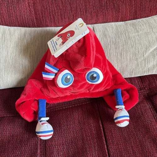 Bonnet peluche mascotte paris - bonnet,