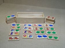 Domino 30 pièces en bois