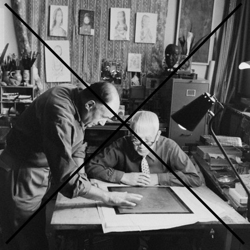 Photo foujita 1958 - photo,