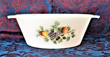 ARCOPAL * FRUITS DE FRANCE * cocotte four anses moule saladier diam 20cm x 7,9cm