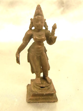 ANCIENNE STATUETTE DEESSE BOUDDHA  BRONZE ETHNIQUE BUDDHA