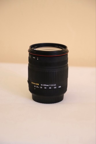 Sigma 200mm 6 3 dc - sigma, 18-200mm