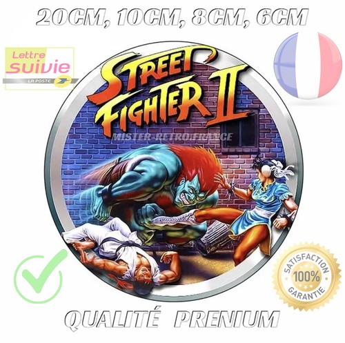 Autocollant street fighter - autocollant,