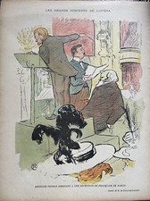 HENRI DE TOULOUSE LAUTREC "LE RIRE" 1896 LES GRANDS CONCERT DE L OPERA