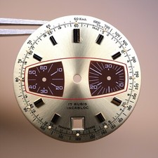 Cadran de montre Valjoux 7734