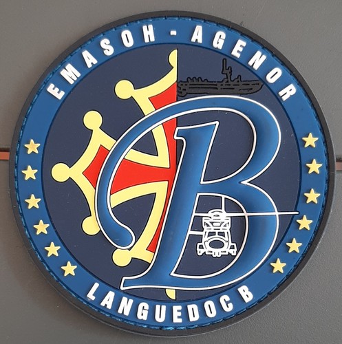 Patch pvc aéronavale frégate - patch,