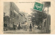 HAUTE LOIRE  FAY SUR LIGNON (Fay le froid ) la gendarmerie et groupe scolaire