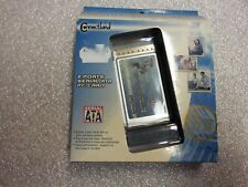 2 ports SATA sur carte PCMCIA, Neuf en boite avec cable SATA