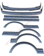 EXTENSION D' AILE - PORTE - PROTECTEUR GRIS + PARE CHOCS PEUGEOT 205 GTI CTI KIT