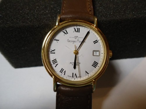 Montre homme plate - homme, or