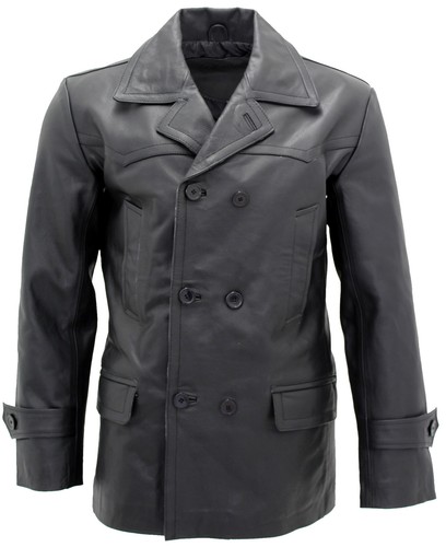 Manteau pea cuir - pea, en