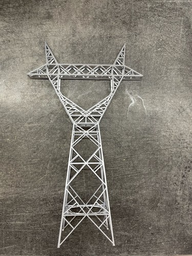 Grand pylone haute tension - grand,
