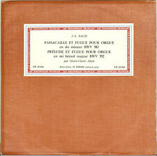 MARIE CLAIRE ALAIN, BACH