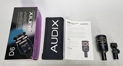 Audix cardioid wired - audix, d6