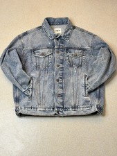 Veste en jean Zara Bleue -