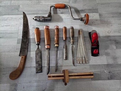 Lot outils anciens - d'outils, de