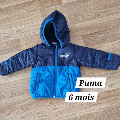 Doudoune capuche puma - doudoune,