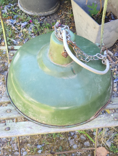 Ancienne lampe gamelle - lampe,