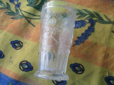 verre à moutarde allemand WW1 nénuphar appelè BLUMEN MINIATURE BECHER