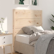 Tête de Lit Accessoire Meuble Chambre Maison Intérieur Bois Massif de Pin vidaXL
