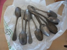 Ancienne Cuillère en étain