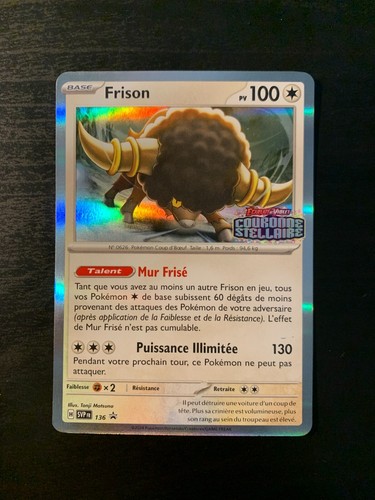 Carte pokémon frison svp - carte,
