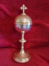 ANCIEN CIBOIRE LAITON  ET