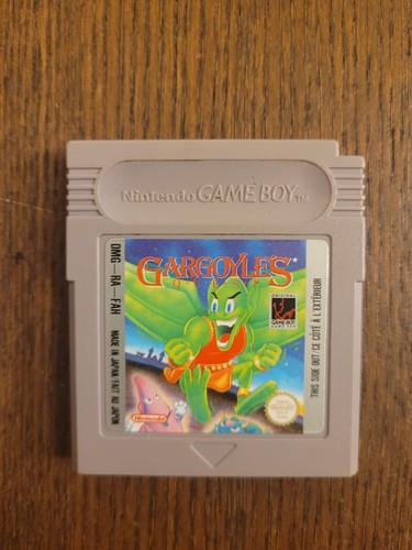 Gargoyles nintendo game boy - game,